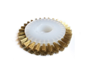 3001 Wheel brush crimped wire